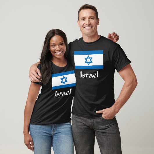 T-shirt Drapeau de l'Israël (Unisexe)