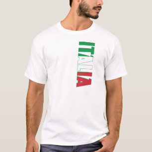 T-shirt Drapeau de l'Italie