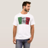 T-shirt Drapeau De L'Italie (Devant entier)