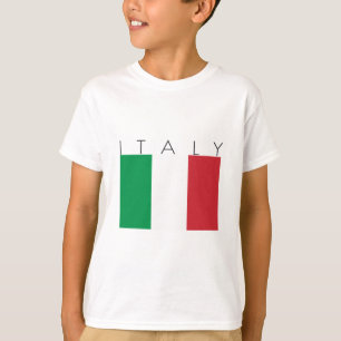 T-shirt Drapeau de l'Italie