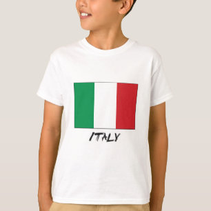 T-shirt Drapeau de l'Italie