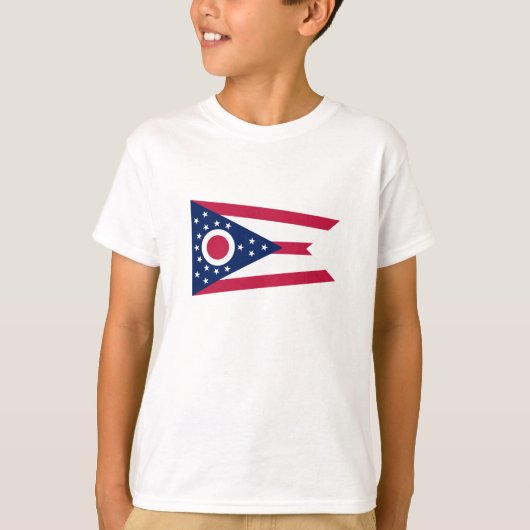 T-shirt Drapeau de l'Ohio (Devant)