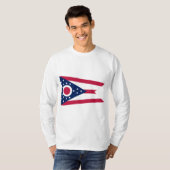 T-shirt Drapeau de l'Ohio (Devant entier)