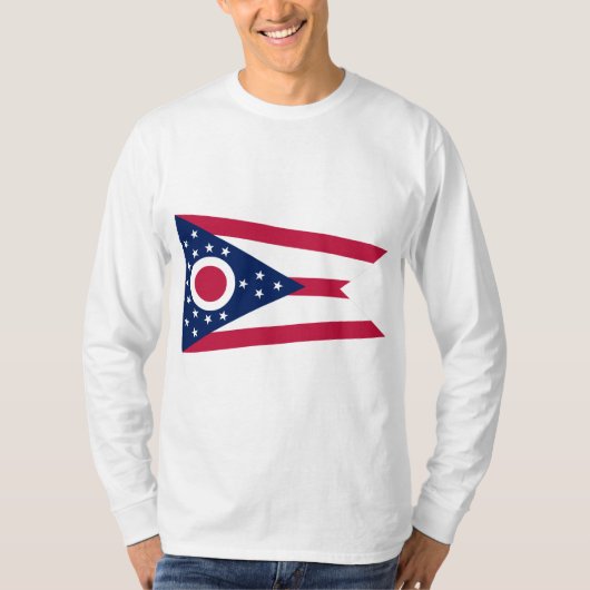 T-shirt Drapeau de l'Ohio (Devant)