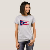 T-shirt Drapeau de l'Ohio (Devant entier)