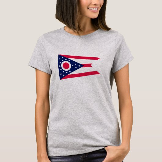 T-shirt Drapeau de l'Ohio (Devant)