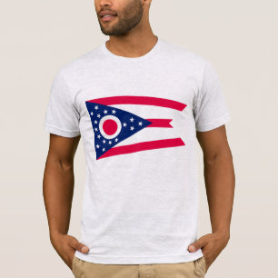 T-shirt Drapeau de l'Ohio : la bannière Buckeye State