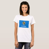 T-shirt Drapeau de l'Oklahoma (Devant entier)