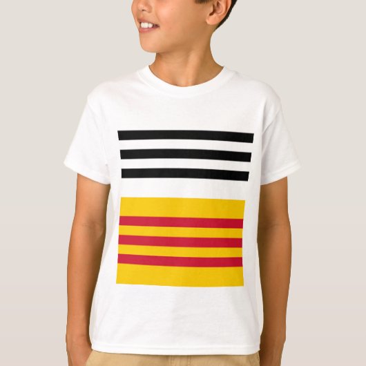 T-shirt Drapeau de Loon op Zand (Devant)