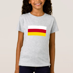 T-Shirt Drapeau de l'Ossétie du Nord