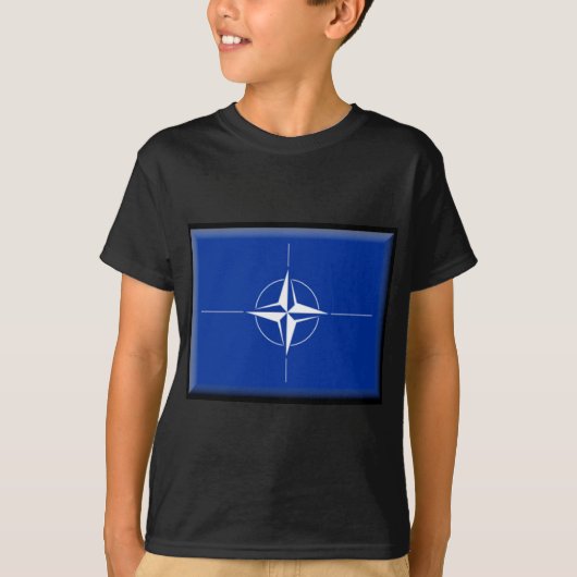 T-shirt Drapeau de l'OTAN (Devant)