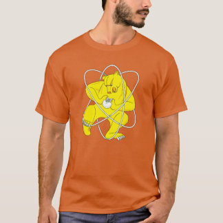 T-shirt Drapeau de l'ours atomique de la ville secrète de 