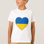 T-shirt Drapeau de l'Ukraine (Devant)