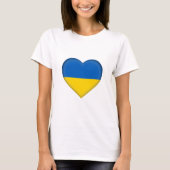 T-shirt Drapeau de l'Ukraine (Devant)