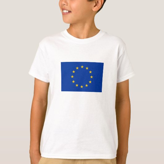 T-shirt Drapeau de l'Union européenne (Devant)