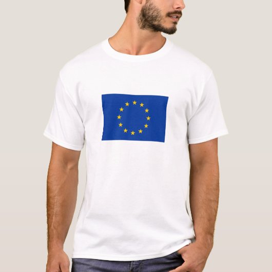 T-shirt Drapeau de l'Union européenne (Devant)