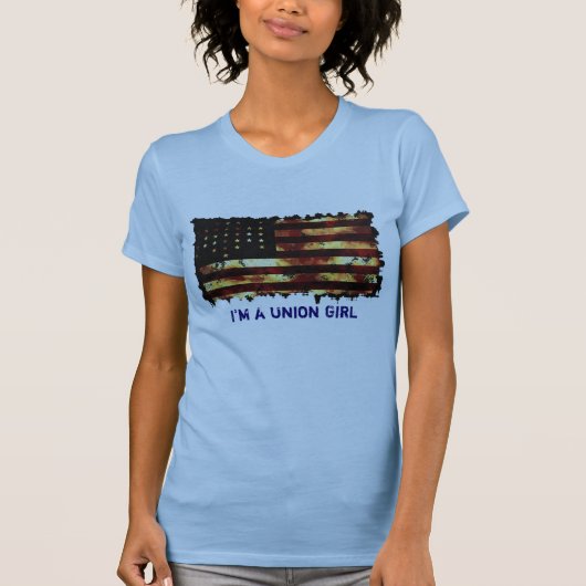 T-shirt Drapeau de l'Union, Guerre civile, Drapeau américa (Devant)