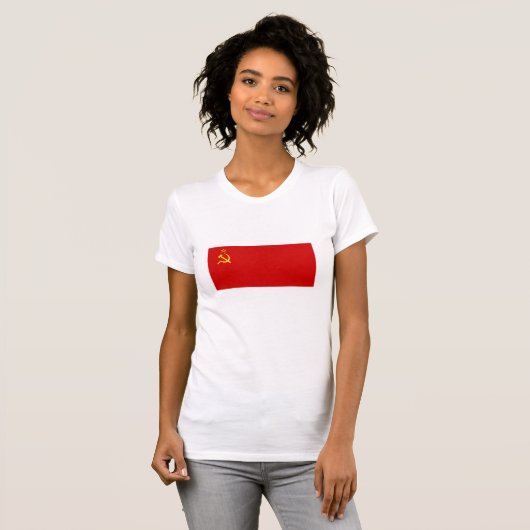 T-shirt Drapeau de l'Union soviétique (Devant entier)