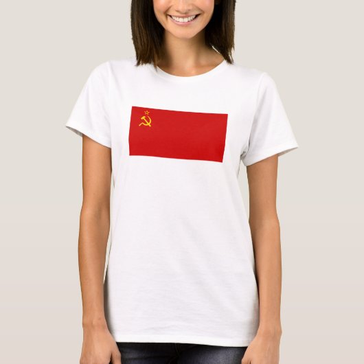 T-shirt drapeau de l'URSS (Devant)