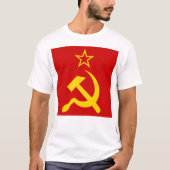 T-shirt Drapeau de l'URSS - Drapeau de l'Union soviétique (Devant)