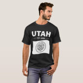T-shirt Drapeau de l'Utah (Devant entier)