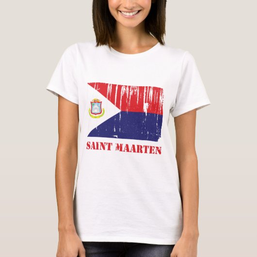 T-shirt Drapeau de Maarten de saint (Devant)