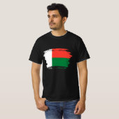 T-shirt Drapeau de Madagascar (Devant entier)