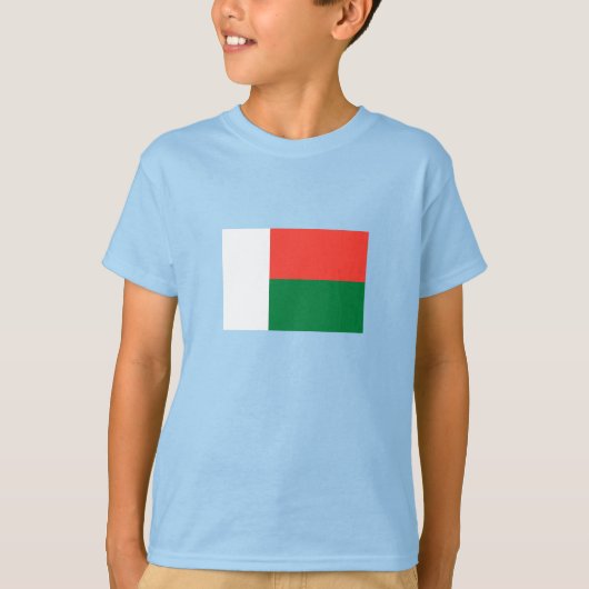 T-shirt Drapeau de Madagascar (Devant)