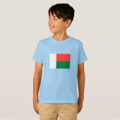 T-shirt Drapeau de Madagascar (Devant entier)