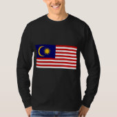 T-shirt Drapeau de Malaisie (Devant)