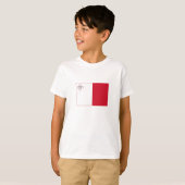 T-shirt Drapeau de Malte (Devant entier)