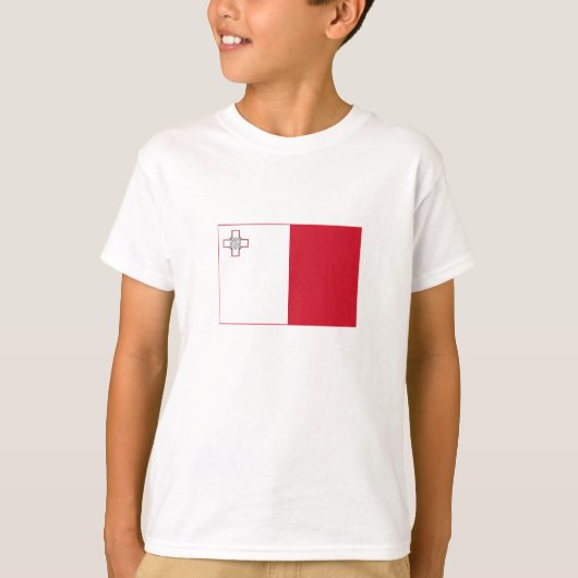T-shirt Drapeau de Malte (Devant)