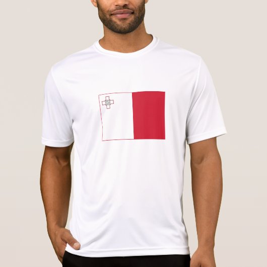 T-shirt Drapeau de Malte (Devant)