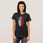 T-shirt Drapeau de Malte Empreinte C'est dans mon ADN pour (Devant entier)