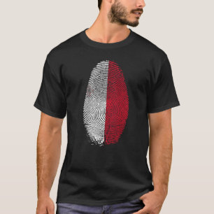 T-shirt Drapeau de Malte Empreinte C'est dans mon ADN pour