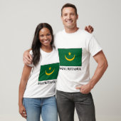 T-shirt Drapeau de Mauritanie (Unisexe)
