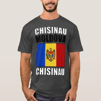 T-shirt Drapeau de Moldavie