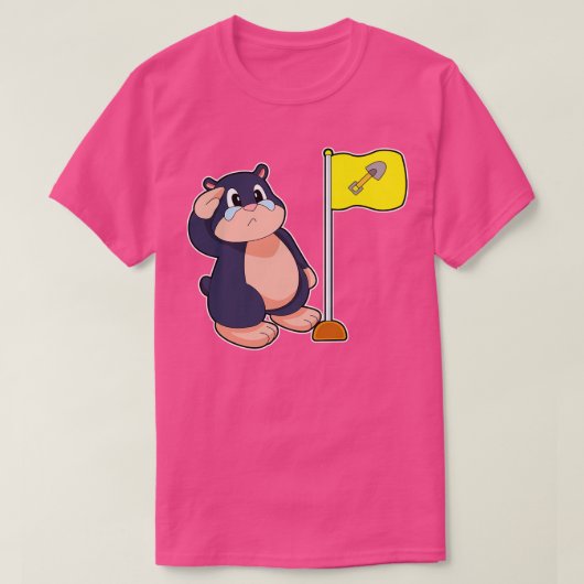 T-shirt Drapeau de mole (Design devant)