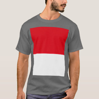 T-shirt Drapeau de Monaco