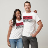 T-shirt Drapeau De Monaco (Unisexe)