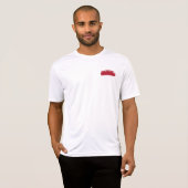 T-shirt Drapeau de Monaco (Devant entier)