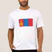 T-shirt Drapeau de Mongolie (Devant)