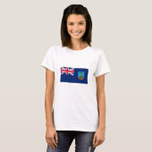 T-shirt Drapeau de Montserrat (Devant entier)