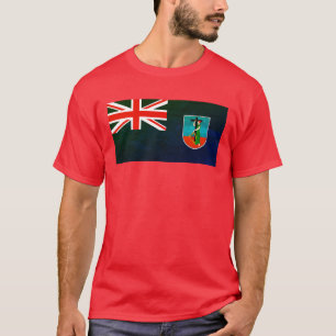 T-shirt Drapeau de Montserrat