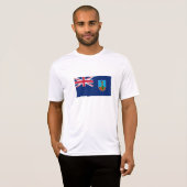 T-shirt Drapeau de Montserrat (Devant entier)