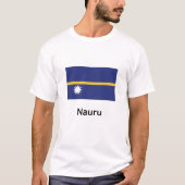 T-shirt Drapeau de Nauru (Devant)