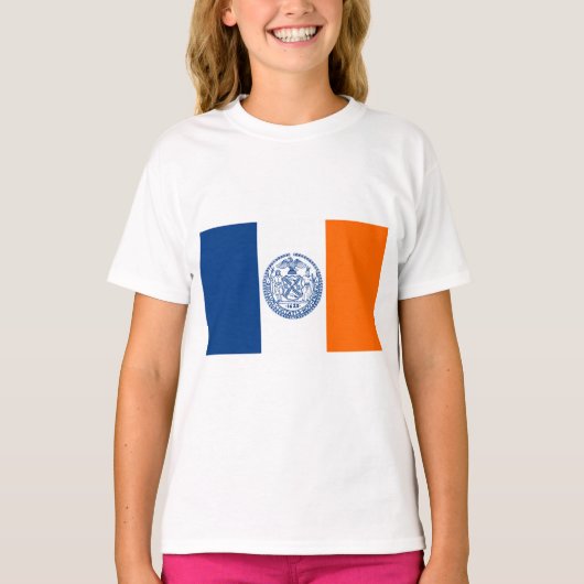 T-shirt Drapeau de New York (Devant)