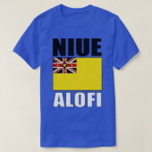 T-shirt Drapeau de Niue (Design devant)