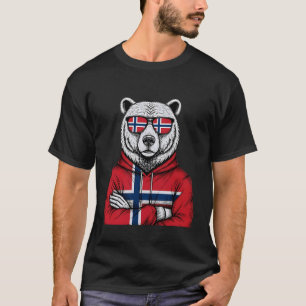 T-shirt Drapeau de Norvège Norge Fierté norvégienne 2