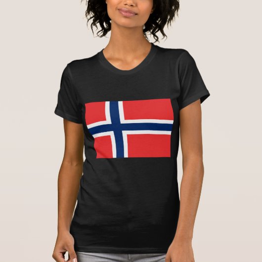 T-shirt Drapeau de Norway (Devant)
